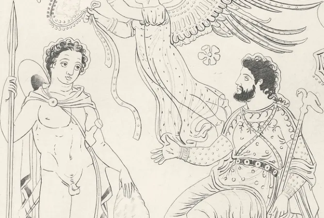 Dessins|Chefs D'Œuvre Des Musées<Boutiques de musées Estampe Vase de Jason tenant la Toison d'Or
