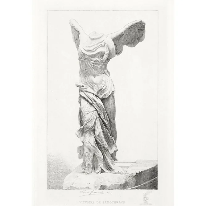 Chefs D'Œuvre Des Musées<Boutiques de musées Estampe Victoire de Samothrace