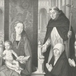 Boutiques de musées Estampe Vierge des donateurs - Hans Memling Hot