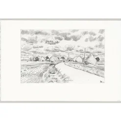 Art Moderne<Boutiques de musées Estampe Village aux meules - Louis-Joseph Soulas