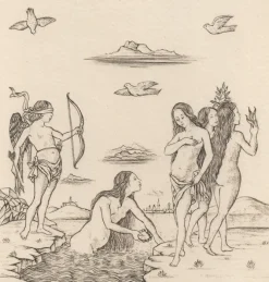 Boutiques de musées Estampe Vénus, carte 43, Le Tarot de Mantegna - Cécile Reims Outlet