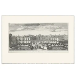 Boutiques de musées Estampe vue du Palais-Royal Côté Jardin Best