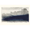 Paris Et Le Louvre|Créations Contemporaines<Boutiques de musées Estampe Vue et perspective du palais et des jardins des Tuileries - Arnulf Rainer 1992
