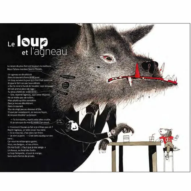 Boutiques de musées Fables Jean de La Fontaine illustrées par Rébecca Dautremer Best