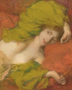 Toiles Encadrées|Panneaux Acryliques<Boutiques de musées Farniente, dit aussi Étude de femme drapée les mains levées (détail) (toiles encadrées)