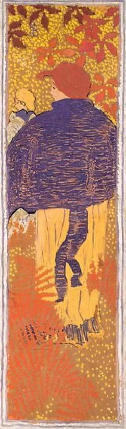 Boutiques de musées Femme à la pèlerine (panneaux aluminium) Hot