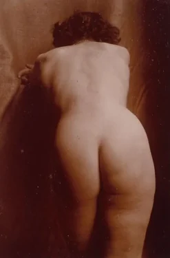 Panneaux Aluminium|Panneaux Acryliques<Boutiques de musées Femme nue debout de dos, penchée, vue jusqu'aux genoux (panneaux aluminium)
