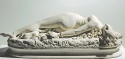 Affiches D'Art Encadrées<Boutiques de musées Femme piquée par un serpent (affiches d'art encadrées)