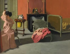 Boutiques de musées Femme se coiffant (panneaux acryliques) Clearance