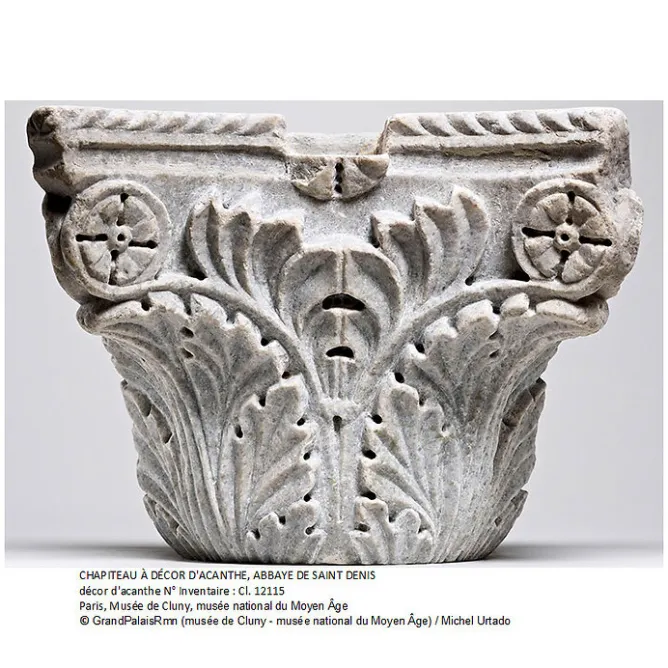 Boutiques de musées Fibule Feuilles d'acanthe Discount