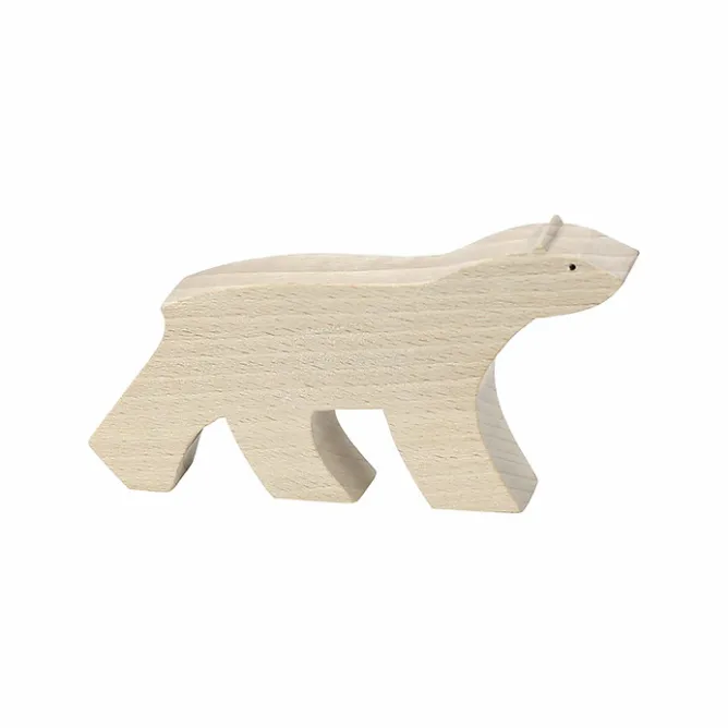 Boutiques de musées Figurine en bois François Pompon - Ours blanc, Pompon Toys Online
