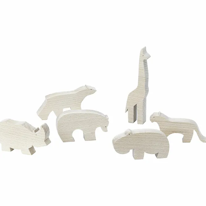 Boutiques de musées Figurine en bois François Pompon - Ours blanc, Pompon Toys Online
