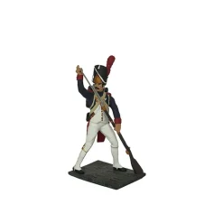 Boutiques de musées Figurine en métal Grenadier de la Garde rechargeant Clearance