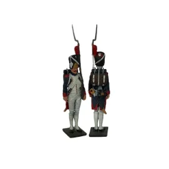 Figurines<Boutiques de musées Figurine en métal Grenadier de la Garde au fixe