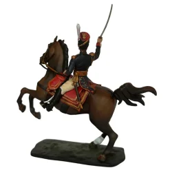 Figurines<Boutiques de musées Figurine en métal Officier des Grenadiers de la Garde sur cheval cabré