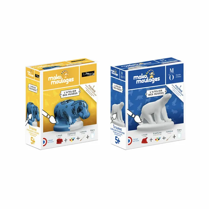 Loisirs Créatifs<Boutiques de musées Figurine à mouler et à décorer L'Ours blanc - Mako Moulages