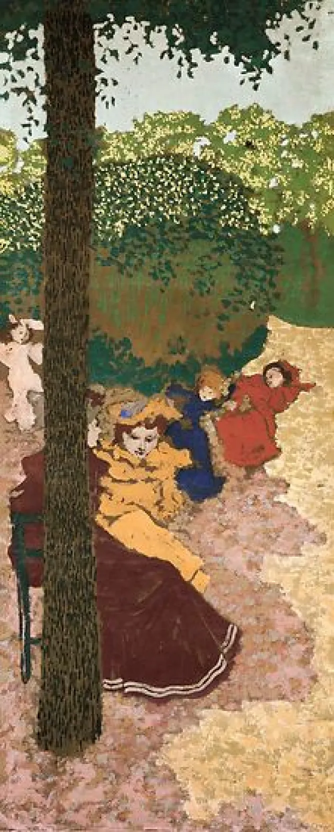 Affiches D'Art|Affiches D'Art Encadrées<Boutiques de musées Fillettes jouant (affiches d'art)