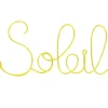 Boutiques de musées Fil sculpté en métal - Soleil Clearance