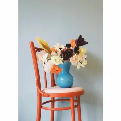 Boutiques de musées Fleur en papier Pivoine - Aubergine Outlet
