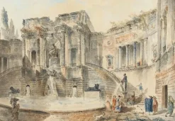 Boutiques de musées Fontaine monumentale (panneaux aluminium) Outlet