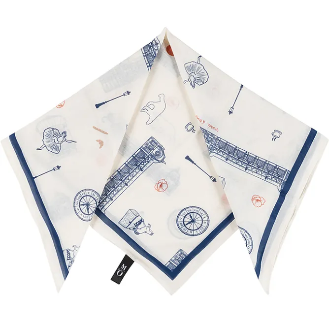 Boutiques de musées Foulard carré 65x65cm Paris - Musée d'Orsay New