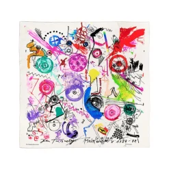 Foulards, Étoles, Châles<Boutiques de musées Foulard Meta Jean Tinguely 90x90cm