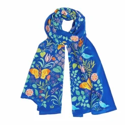 Foulards, Étoles, Châles<Boutiques de musées Foulard Papillons et oiseaux C.F.A. Voysey - V&A