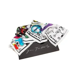 Foulards, Étoles, Châles<Boutiques de musées Foulard Requiem pour une feuille morte Jean Tinguely 42x140cm