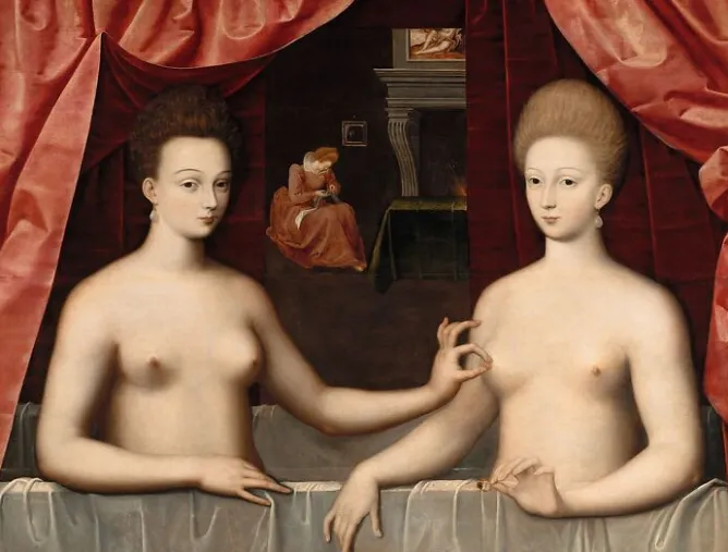 Toiles Sans Cadre|Toiles Sur Châssis<Boutiques de musées Gabrielle d'Estrées et une de ses soeurs (toiles sans cadre)
