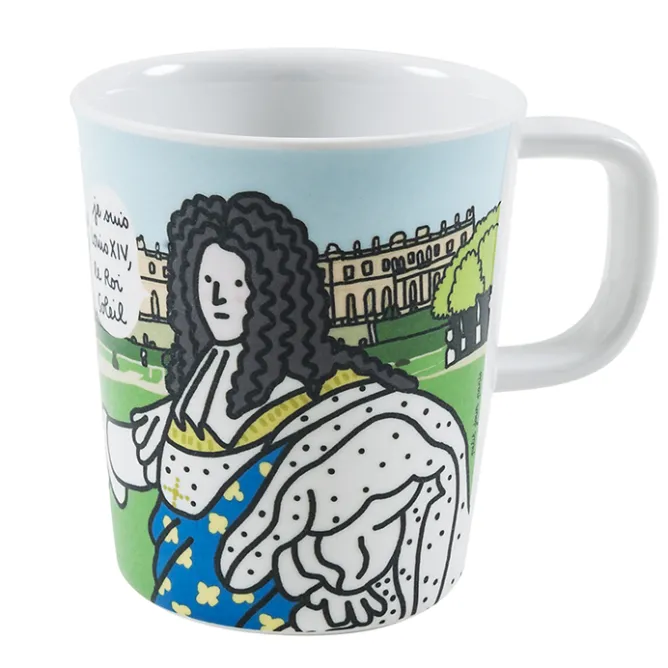 Boutiques de musées Gobelet Je suis Louis XIV, le Roi Soleil Clearance