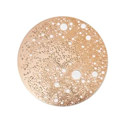 Boutiques de musées Grande broche magnétique Lunar - Métal or rosé Sale