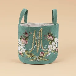 Boutiques de musées Grand panier Tapisserie Marie Antoinette - 25 x 43 cm Outlet