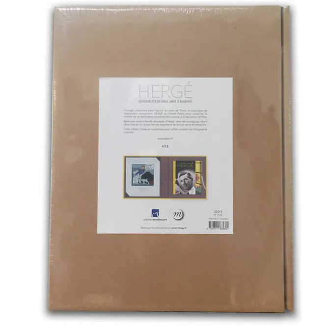 Boutiques de musées Hergé - Catalogue de l'exposition - Édition de luxe Hot