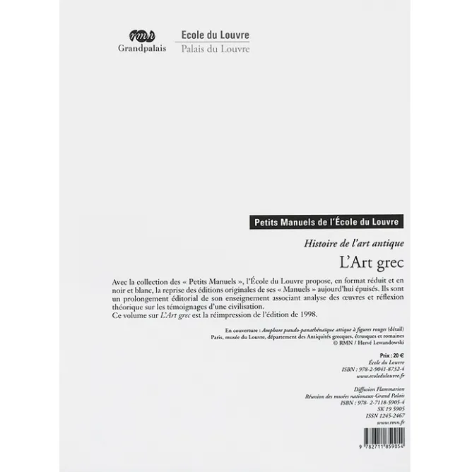 Histoire, Géographie Et Sciences<Boutiques de musées Histoire de l'art antique ; L'Art Grec