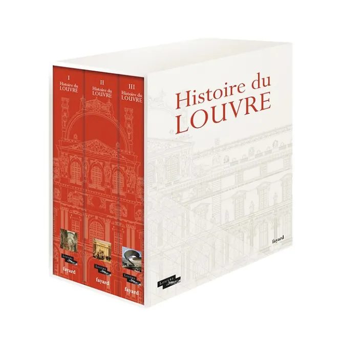 Boutiques de musées Histoire du Louvre (3 volumes sous coffret) New
