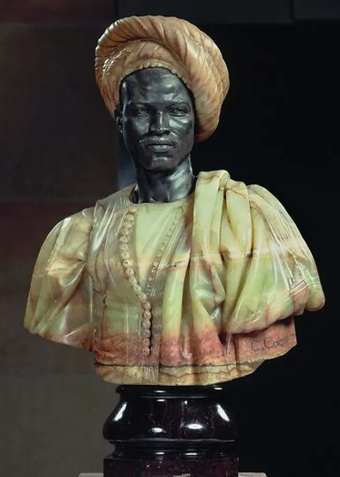 Boutiques de musées Homme du Soudan ou homme en costume algérien (panneaux aluminium)