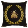 Boutiques de musées Housse de coussin Abeille - Fonds noir - Jules Pansu - 45 x 45 cm Sale