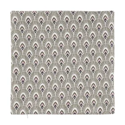 Boutiques de musées Housse de coussin Art Nouveau Paon rose - 36 x 36 cm Outlet