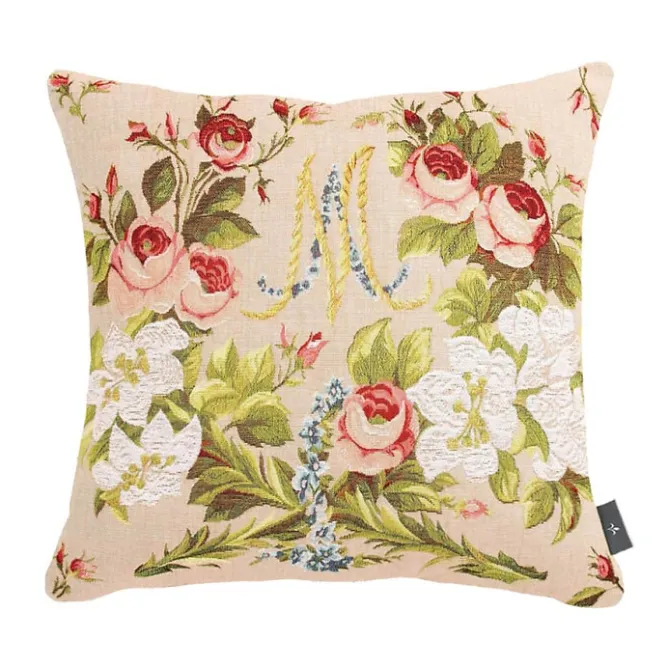 Boutiques de musées Housse de coussin carré Marie-Antoinette
