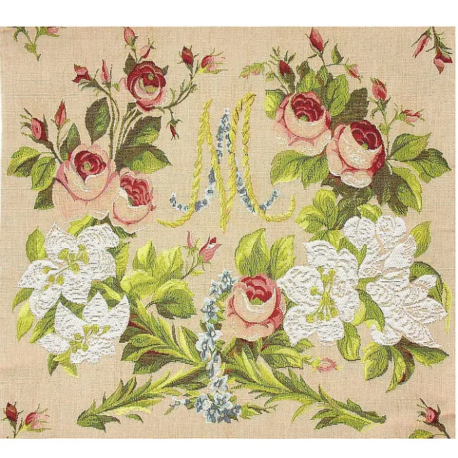 Boutiques de musées Housse de coussin carré Marie-Antoinette