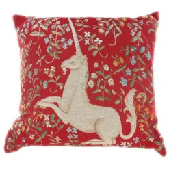Boutiques de musées Housse de coussin Licorne
