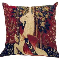 Art De La Maison<Boutiques de musées Housse de coussin Licorne - 45 x 45 cm - Jules Pansu