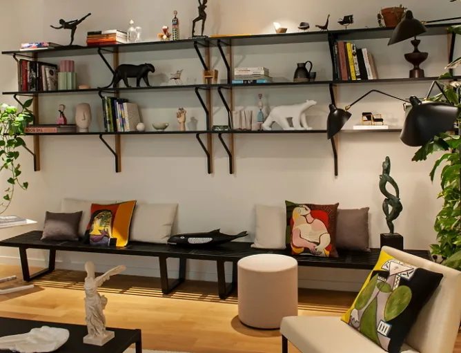 Boutiques de musées Housse de coussin Picasso Le rêve Sale