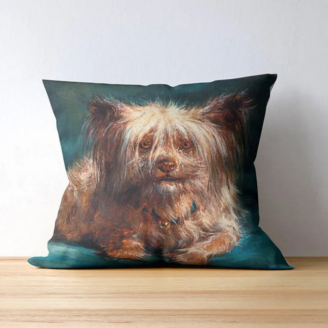 Art De La Maison<Boutiques de musées Housse de coussin Rosa Bonheur - Toutou, le bien-aimé - 45 x 45 cm