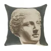 Boutiques de musées Housse de coussin Vénus de Milo - Gris - Pansu Outlet
