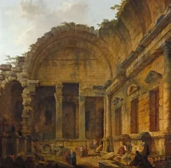 Boutiques de musées Intérieur du temple de Diane (panneaux aluminium) Online