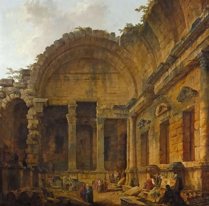 Panneaux Acryliques|Toiles Sans Cadre<Boutiques de musées Intérieur du temple de Diane (panneaux acryliques)