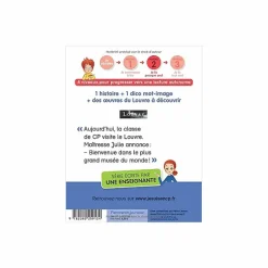 Livres Jeunesse<Boutiques de musées Je suis en CP - Visite au Louvre - Niveau 2