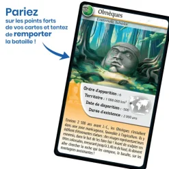 Jeux<Boutiques de musées Jeu de cartes Défis Nature - Civilisations disparues - Bioviva