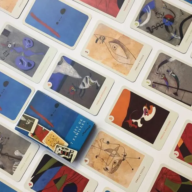 Jeux<Boutiques de musées Jeu de 7 familles Miró